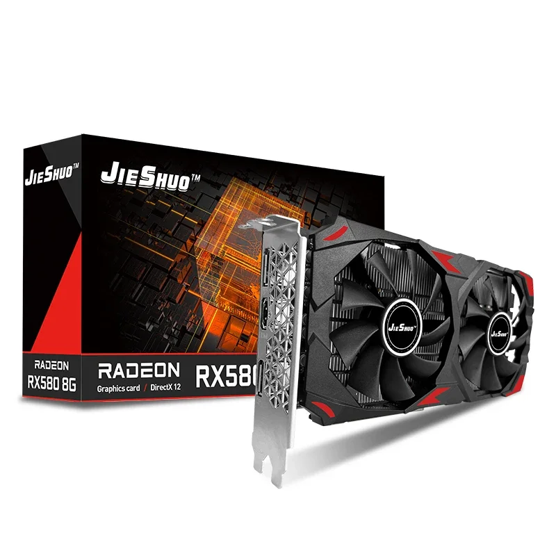 Rx 580 8Gb 2048Sp Gpu - JIESHUO Grafik Kartları AMD RX 580