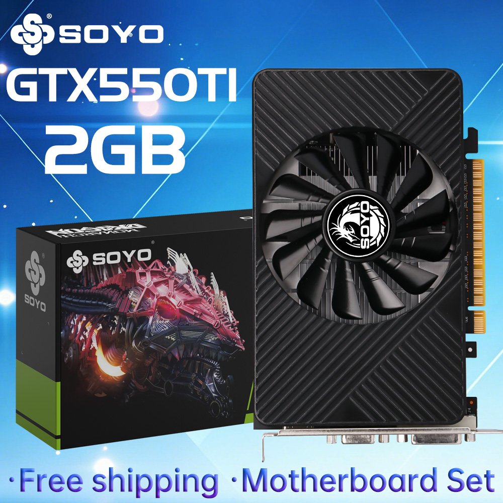 SOYO GTX 550TI Grafik Kartı GD - Rtx 3070 8Gb Graphics Card incelemesi ve fiyatı